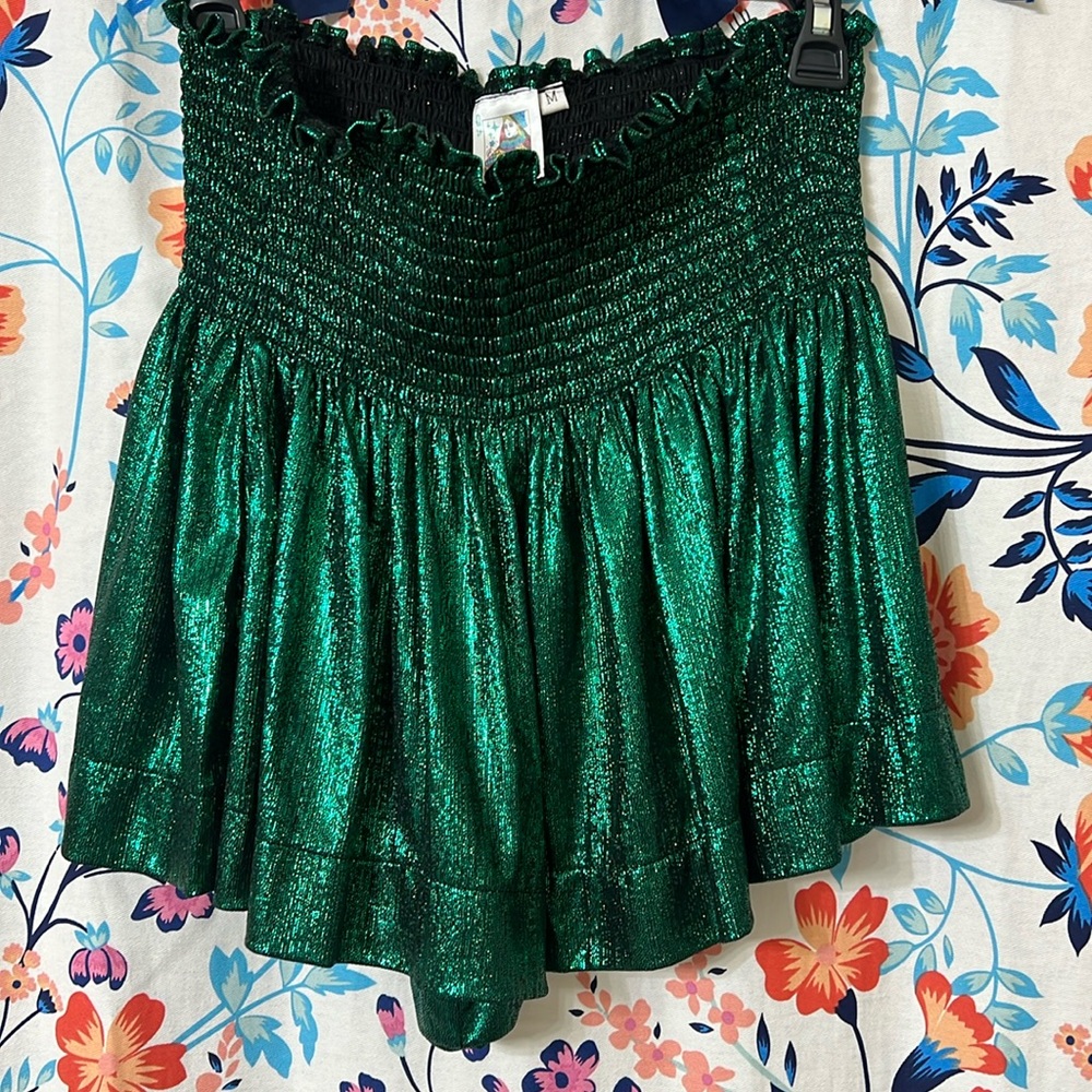 Queen of Sparkles Metallic Shorts